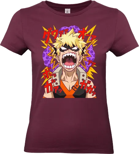 Explosive Rage Katsuki Bakugo Academia Anime Graphic - katsuki bakugo shirt, my hero academia t-shirt, explosive rage graphic tee, bakugo kacchan apparel, boku no hero academia design, anime explosion streetwear, shonen jump character top, plus ultra clothing, bakugo hero costume shirt, japanese manga sfx tee, fiery anime protagonist merch, mha fan gift, orange and purple anime shirt, explosive quirk t-shirt, class 1-a student apparel, dynamic anime action design, stylish otaku fashion, manga panel aesthetic top, katsuki bakugo battle gear - Standard T-Shirt (Women)