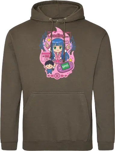 Loading Alt Kawaii Gamer Girl Retro Handheld Console Graphic