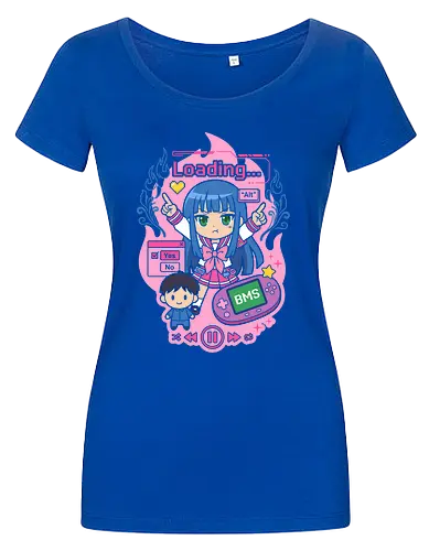 Loading Alt Kawaii Gamer Girl Retro Handheld Console Graphic