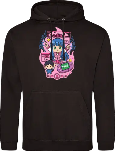 Loading Alt Kawaii Gamer Girl Retro Handheld Console Graphic