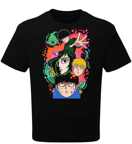 "Psychic Awakening" Mob Shigeo Kageyama Retro Anime