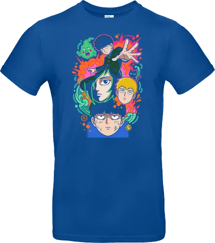 "Psychic Awakening" Mob Shigeo Kageyama Retro Anime