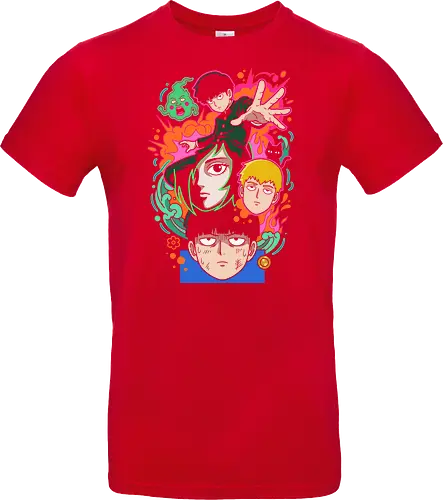 "Psychic Awakening" Mob Shigeo Kageyama Retro Anime