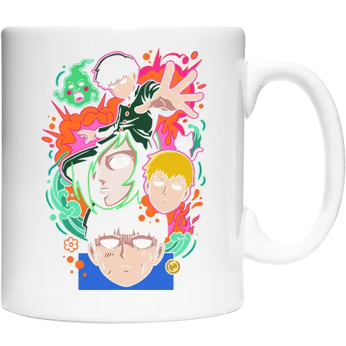 "Psychic Awakening" Mob Shigeo Kageyama Retro Anime