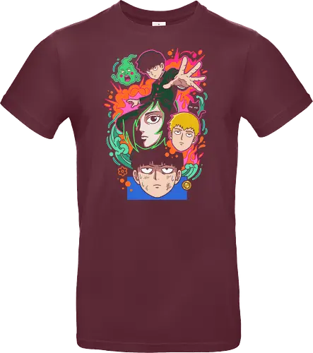 "Psychic Awakening" Mob Shigeo Kageyama Retro Anime