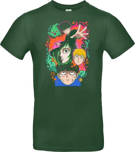 "Psychic Awakening" Mob Shigeo Kageyama Retro Anime