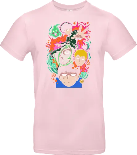 "Psychic Awakening" Mob Shigeo Kageyama Retro Anime