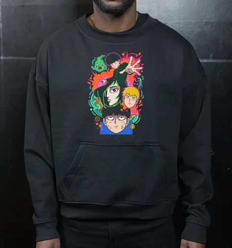 "Psychic Awakening" Mob Shigeo Kageyama Retro Anime