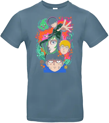 "Psychic Awakening" Mob Shigeo Kageyama Retro Anime - mob psycho 100 shirt, shigeo kageyama t-shirt, reigen arataka graphic tee, psychic awakening apparel, dimple ekubo anime design, supernatural shonen streetwear, neon anime aesthetic clothing, 100 percent mob top, psychic aura graphic shirt, spirit hunter anime merch, shigeo kageyama fan gear, unique anime art shirt, supernatural comedy merch, quirky anime fan gift, vibrant manga illustration, reigen and mob t-shirt, psychic power aesthetic, bold anime character top, urban anime fashion - Standard T-Shirt