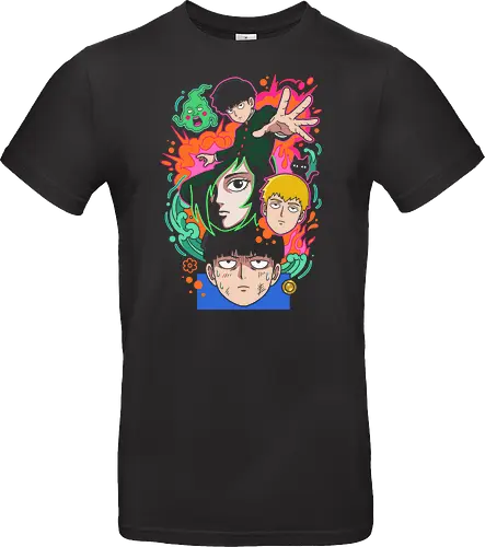 "Psychic Awakening" Mob Shigeo Kageyama Retro Anime