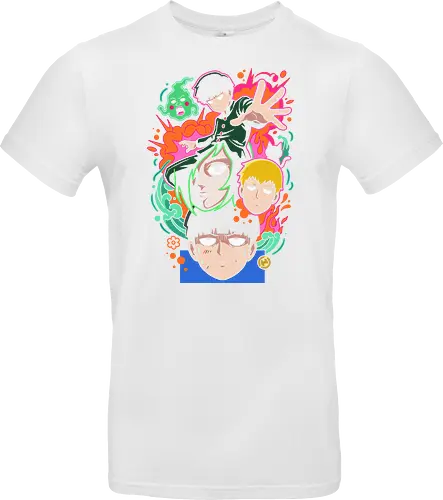 "Psychic Awakening" Mob Shigeo Kageyama Retro Anime