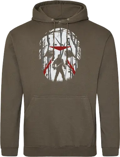 Crystal Lake Schatten - Jason Voorhees Kunst