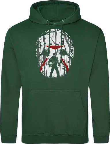 Crystal Lake Schatten - Jason Voorhees Kunst