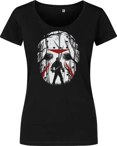 Crystal Lake Schatten - Jason Voorhees Kunst