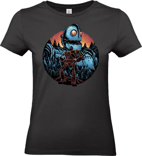 Legend of the Gentle Giant - Movie, animation, alien, film, giant, animated, robot, science fiction, sci-fi - Standard T-Shirt (Women)