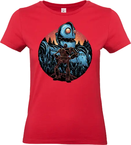 Legend of the Gentle Giant - Movie, animation, alien, film, giant, animated, robot, science fiction, sci-fi - Standard T-Shirt (Women)