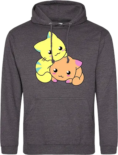 Gatos Amarillos y Naranjas Relajantes