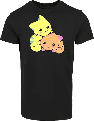 Gatos Amarillos y Naranjas Relajantes