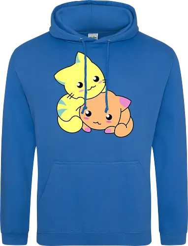 Gatos Amarillos y Naranjas Relajantes