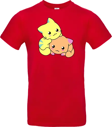 Gatos Amarillos y Naranjas Relajantes