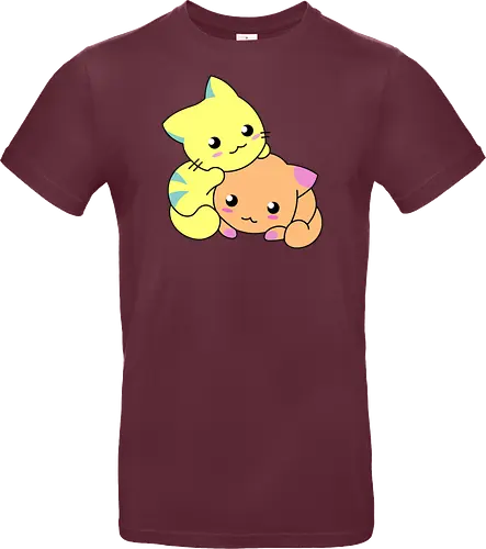 Gatos Amarillos y Naranjas Relajantes