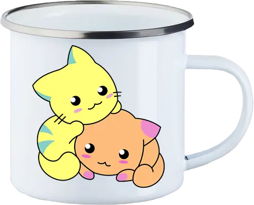 Gatos Amarillos y Naranjas Relajantes