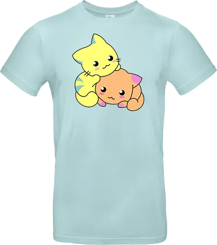 Gatos Amarillos y Naranjas Relajantes