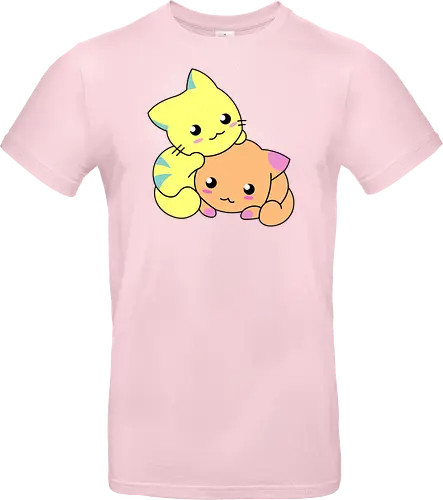 Gatos Amarillos y Naranjas Relajantes