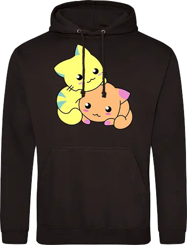 Gatos Amarillos y Naranjas Relajantes