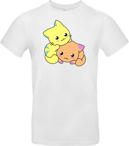 Gatos Amarillos y Naranjas Relajantes