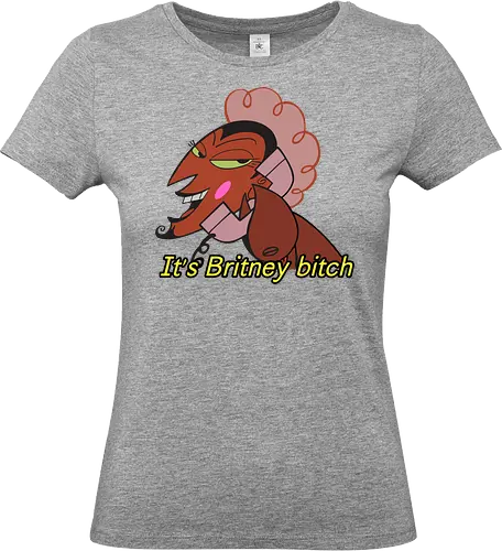 It's Britney Bitch - him powerpuff girls shirt, its britney bitch t-shirt, funny cartoon mashup tee, him ppg graphic shirt, 90s cartoon nostalgia clothing, y2k pop culture apparel, sassy devil character design, retro telephone anime art, funny villain t-shirt, queer coded character merch, ironic meme streetwear, pink devil graphic top, powerpuff girls fan gift, britney spears parody shirt, aesthetic 2000s fashion, flamboyant villain t-shirt, humorous pop music mashup, bold character illustration, trendy cartoon parody clothing - Standard T-Shirt (Women)
