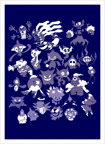 Pocket Geist-Typ - Ghost Type Kollektion