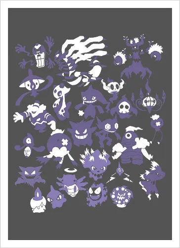 Pocket Geist-Typ - Ghost Type Kollektion