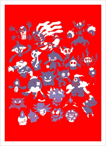 Pocket Geist-Typ - Ghost Type Kollektion