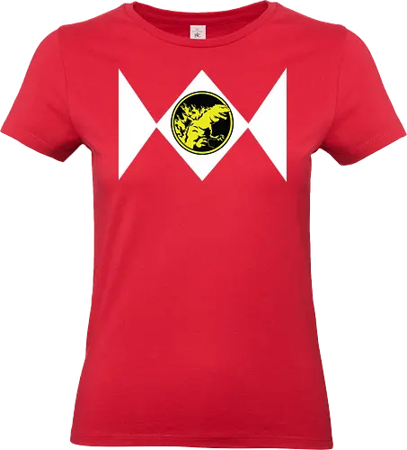 Kaiju Power Rangers - Kaiju Ranger Mashup - teetan, super sentai, mighty morphin, godzilla t-shirt, power rangers mashup, kaiju ranger, tokusatsu kleidung, gojira toho, japanische popkultur, kaiju eiga, monsterfilme, gelber ranger, minimalistische kunst, godzilla 1954, toho gesellschaft - Standard T-Shirt (Women)