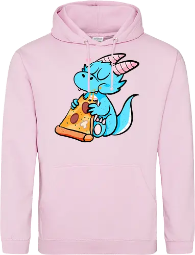 Pizza Drache - Pizza, Drache, Fantasy - Standard Hoodie