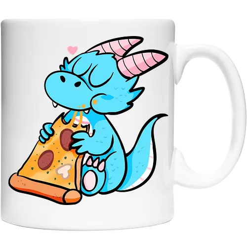 Pizza Drache - Pizza, Drache, Fantasy - Cup