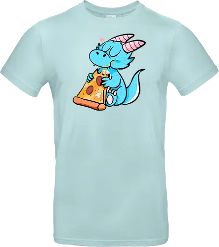 Pizza Drache - Pizza, Drache, Fantasy - Standard T-Shirt
