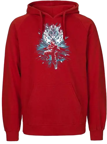 Cloud strikes v2 - gaming, videogame, fantasy, Cloud, Final - Fairtrade Hoodie