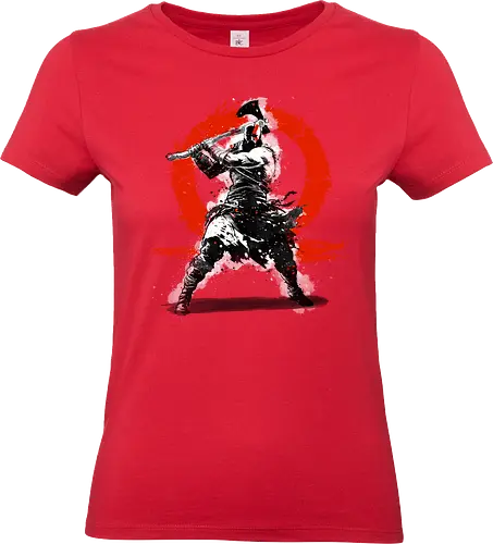 Olympus wrath - god of war, kratos, semi god, gaming, video game - Standard T-Shirt (Women)