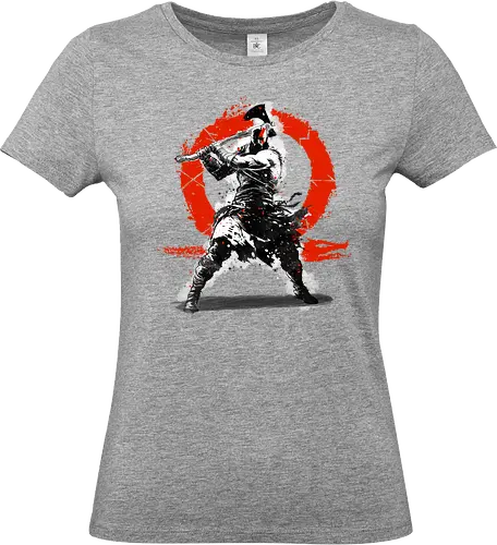 Olympus wrath - god of war, kratos, semi god, gaming, video game - Standard T-Shirt (Women)