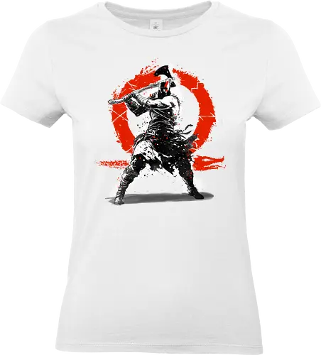 Olympus wrath - god of war, kratos, semi god, gaming, video game - Standard T-Shirt (Women)