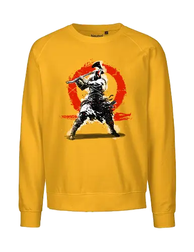 Olympus wrath - god of war, kratos, semi god, gaming, video game - Fairtrade Sweatshirt
