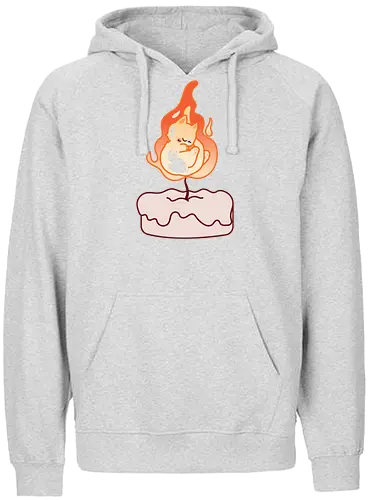Vela de Gato - Gato, Animal, Luz, Dormir, Lindo, Fuego, Llama, Comodidad, Calentador, Gato Lindo, Gatos Lindos, Vela, Cálido, Acogedor, Calefacción - Fairtrade Hoodie