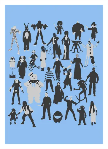 Horror-Ikonen - Horror-Film-Charaktere