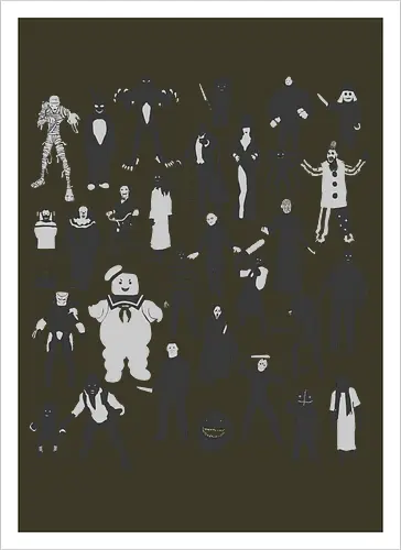 Horror-Ikonen - Horror-Film-Charaktere