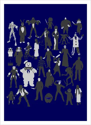 Horror-Ikonen - Horror-Film-Charaktere