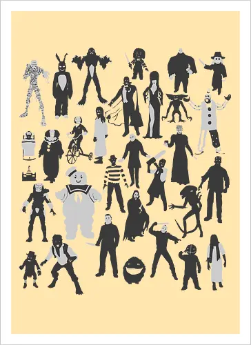 Horror-Ikonen - Horror-Film-Charaktere