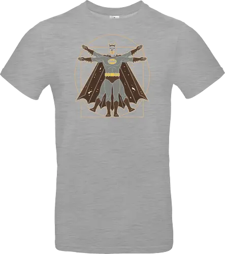 Vitruvian Bat Dark Knight Renaissance Art Parody Graphic