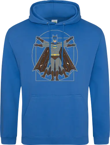 Vitruvian Bat Dark Knight Renaissance Art Parody Graphic